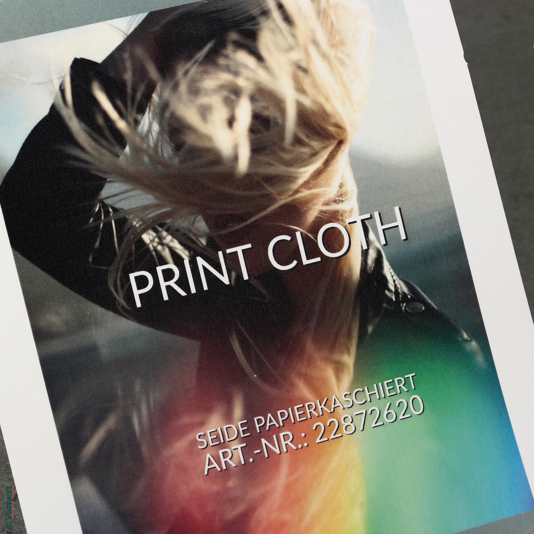 Digital Print Cloth | con papel contracolado - Tipo estilo Seda - para impresión personalizada para productos con material de forrado: tapas... - imagen-1
