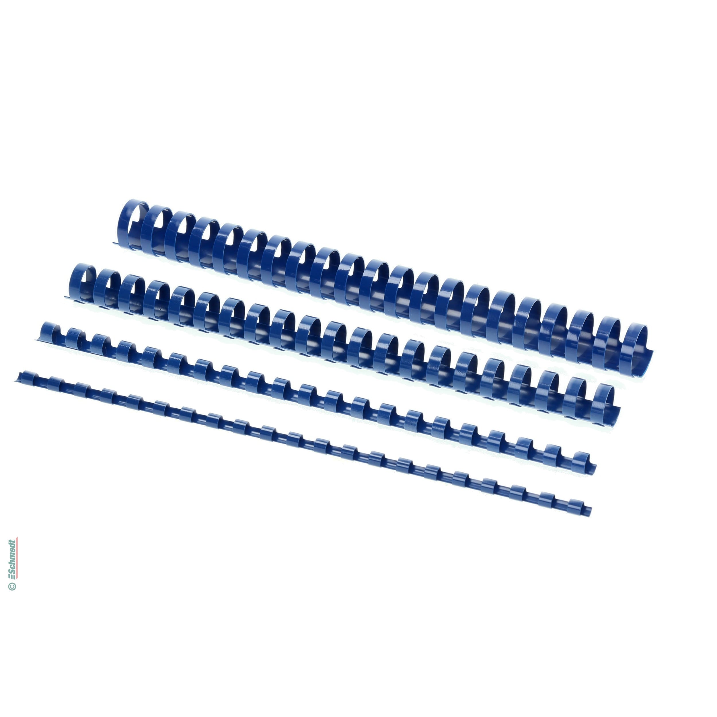 Canutillos de plástico - redondo - colorado  (limitado) - Diámetro (en mm) 19 - Color azul - » Canutillos óptimos para encuadernar
» Ø = gr... - imagen-1