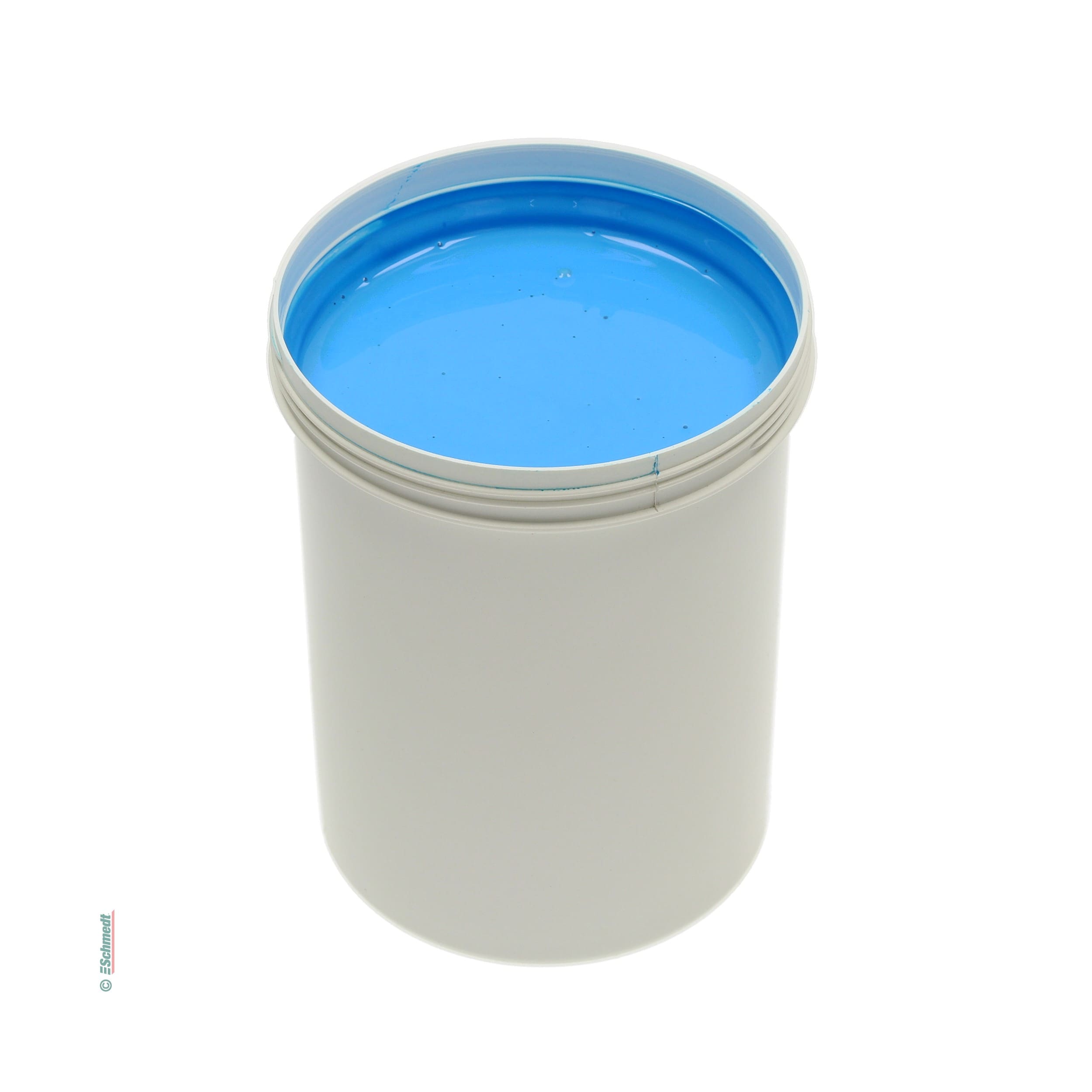 Pintura para cola - Color azul oscuro - Contenido Botella / 990 ml - para darle color a las colas de dispersión como, por ejemplo, cola para... - imagen-1