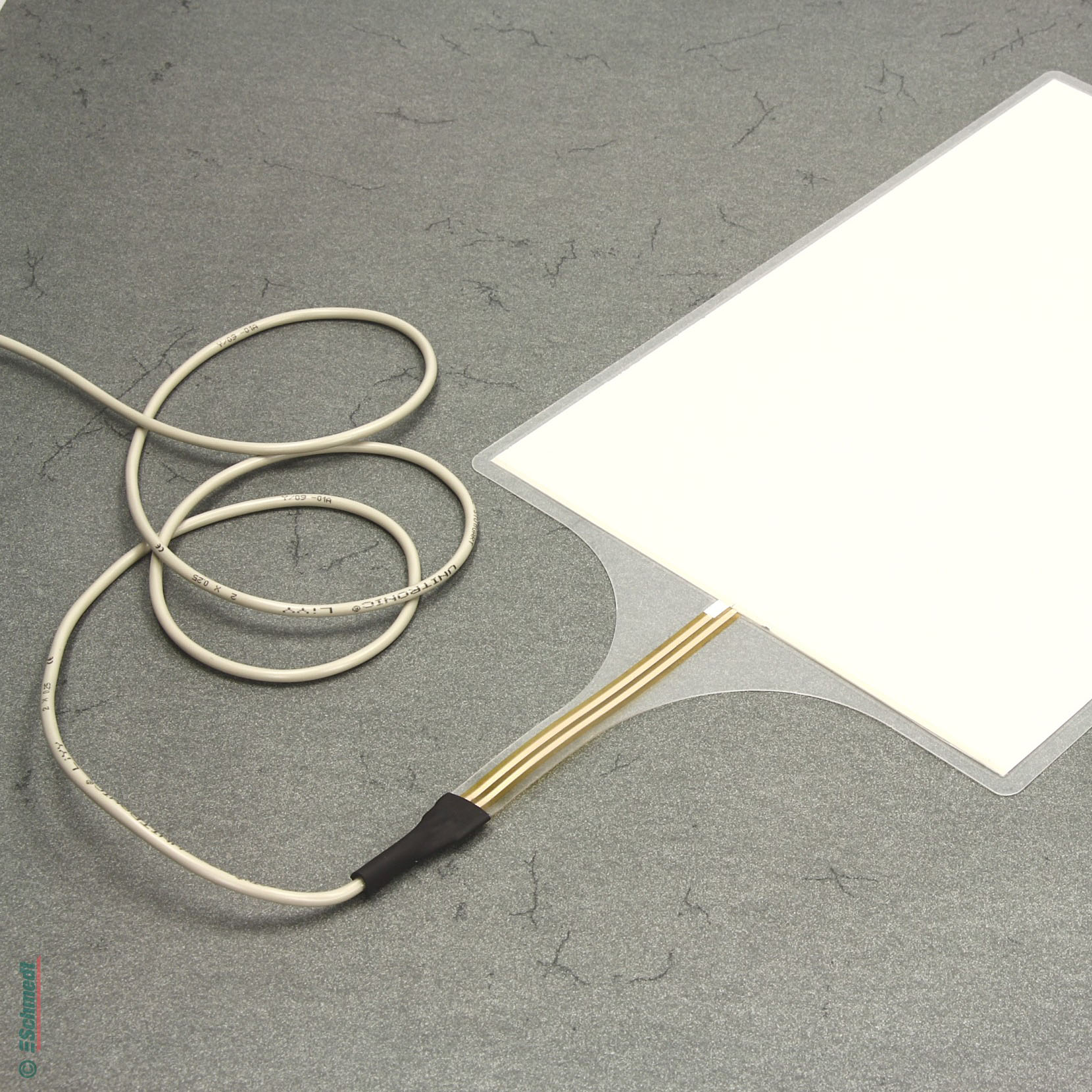 Film luminoso, blanco - set con invertidor - Film electroluminiscente - para restauración de papel (por ejemplo en libros encuadernados). Re... - imagen-1