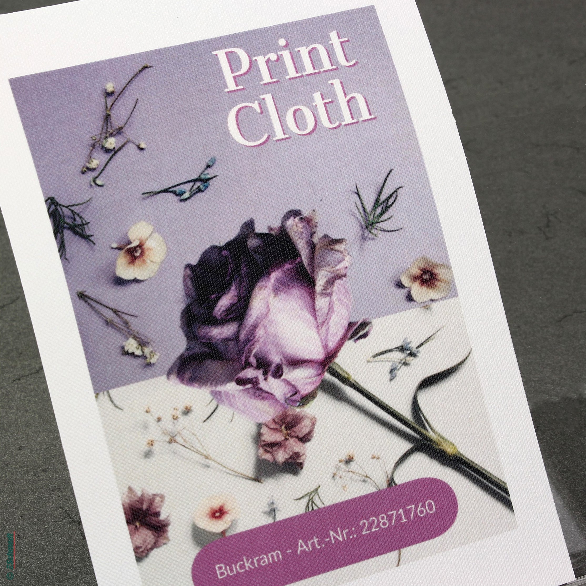 Digital Print Cloth | sin contracolado - Tipo estilo Buckram - para impresión personalizada para productos con material de forrado: tapas de... - imagen-1