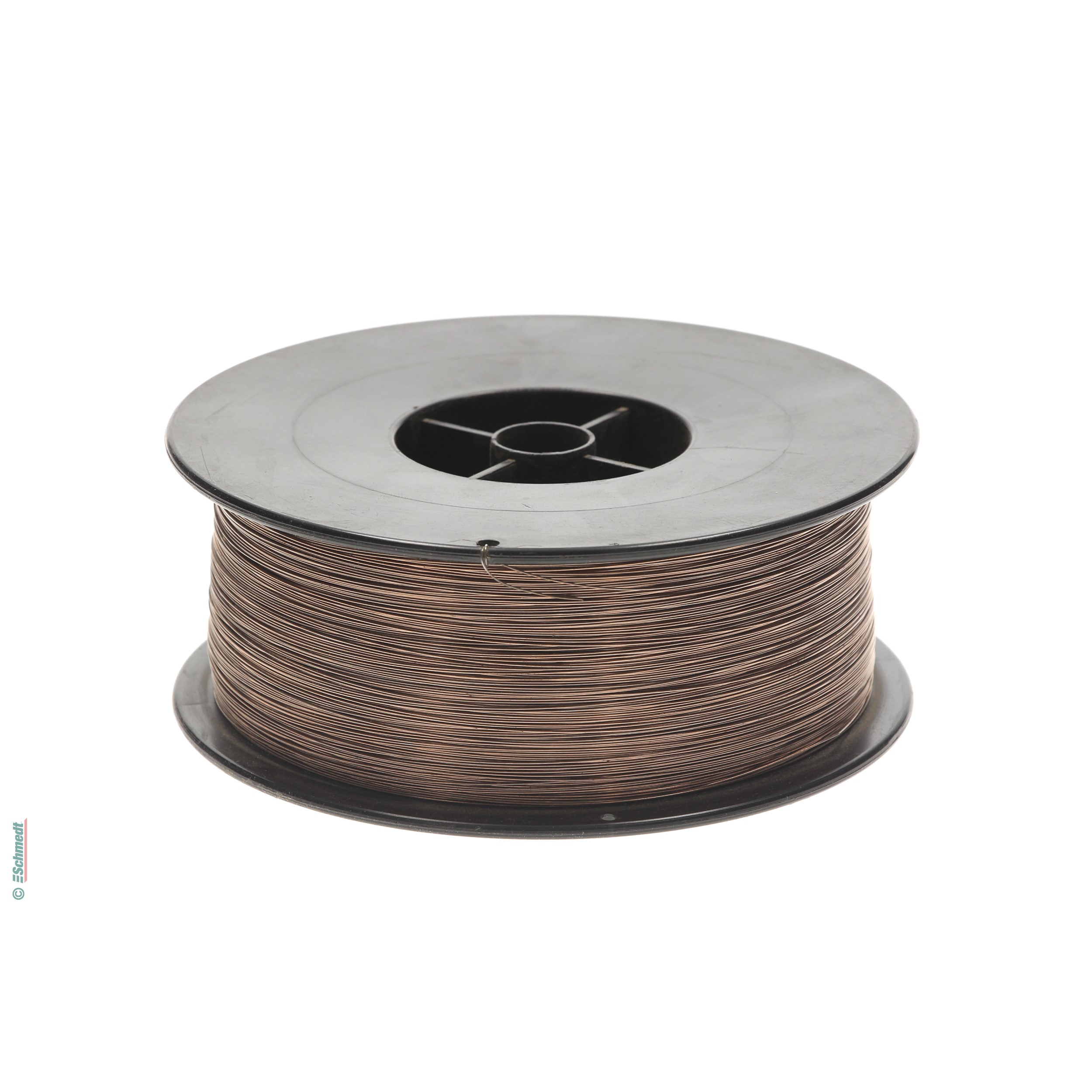 Alambre para encuadernar, redondo | acero cobreado - en bobina de aprox. 2 kg (limitado) - Aplicación: para la producción de productos de gr...