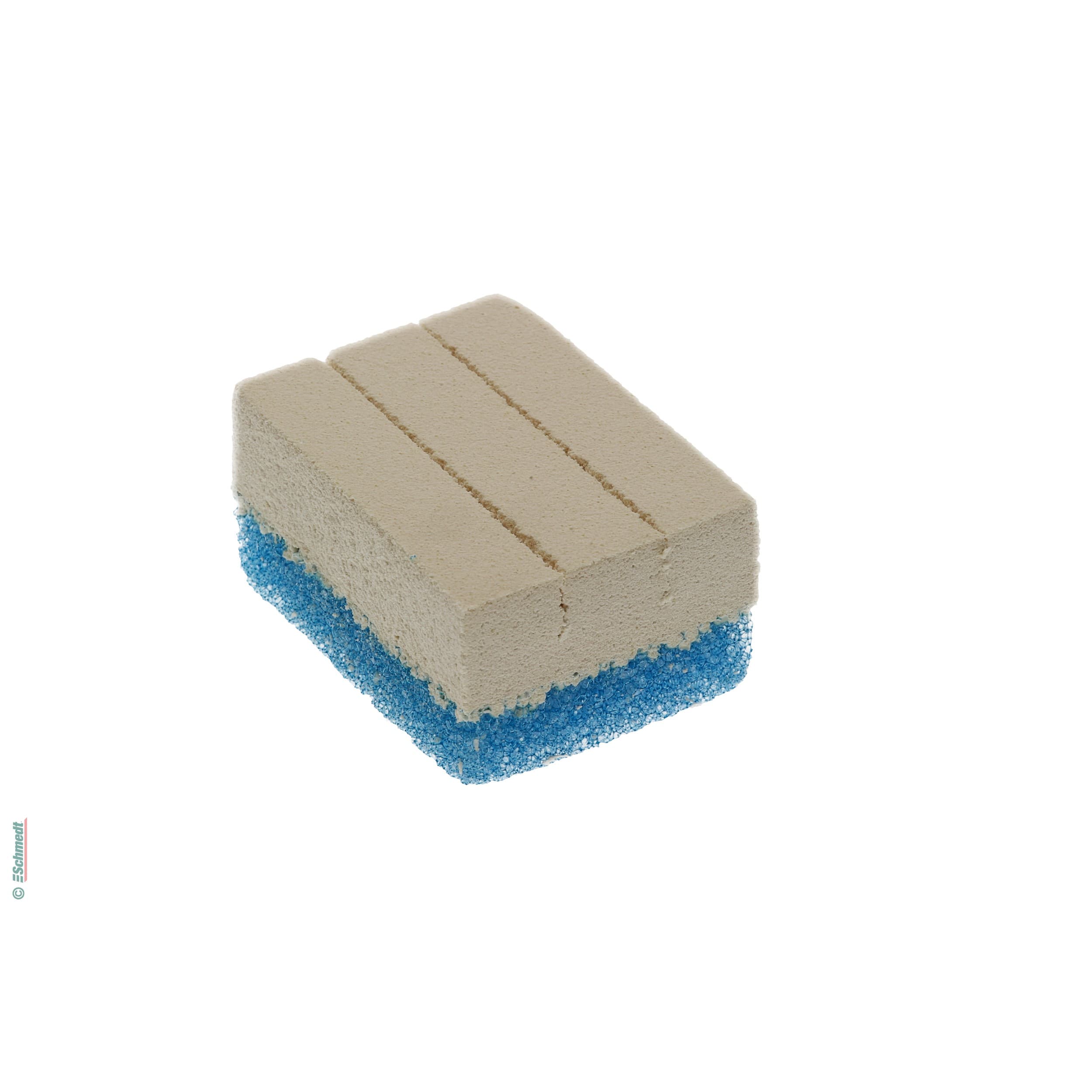 WISHAB-esponja para papeles (AKAPAD) - de látex vulcanizado, pH neutral, blanca - para limpieza en seco de suciedad en superficies. El mater...