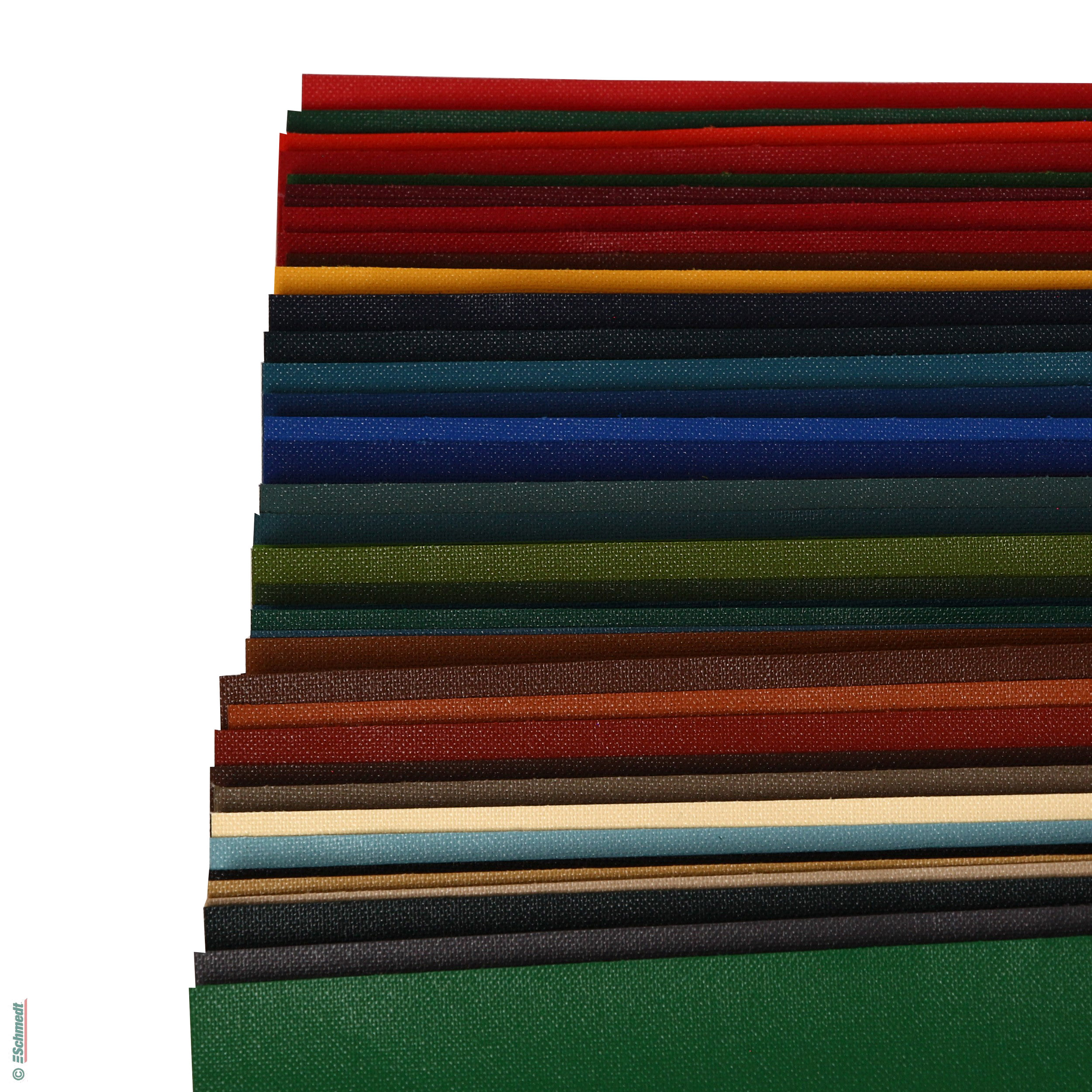Paquete de muestras - Englisch Buckram - tela de biblioteca - Paquete de muestras con muestras DIN A4 de los 46 colores estándar.... - imagen-1