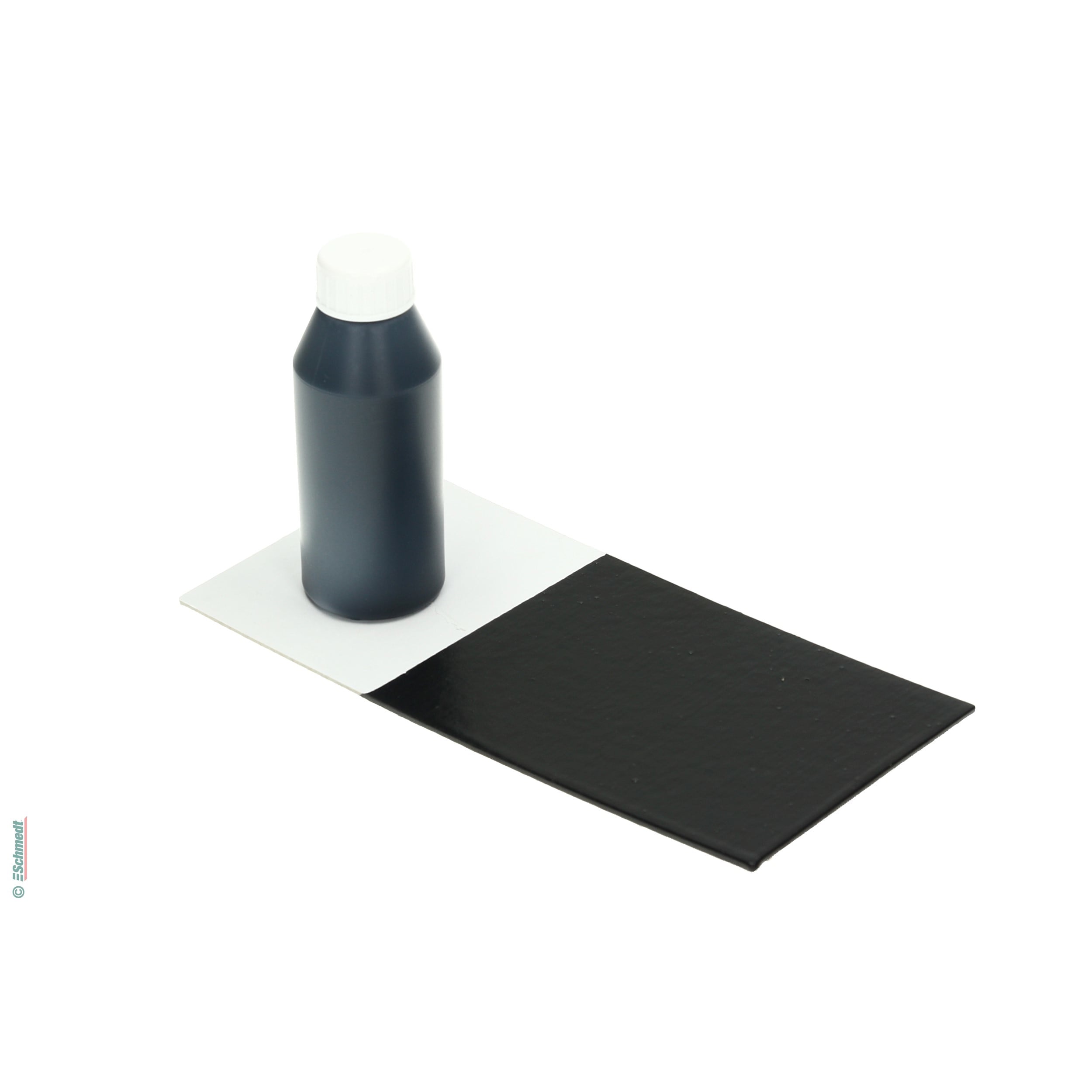 Pintura para cola - Color negro - Contenido Botella / 100 ml - para darle color a las colas de dispersión como, por ejemplo, cola para el bl... - imagen-1