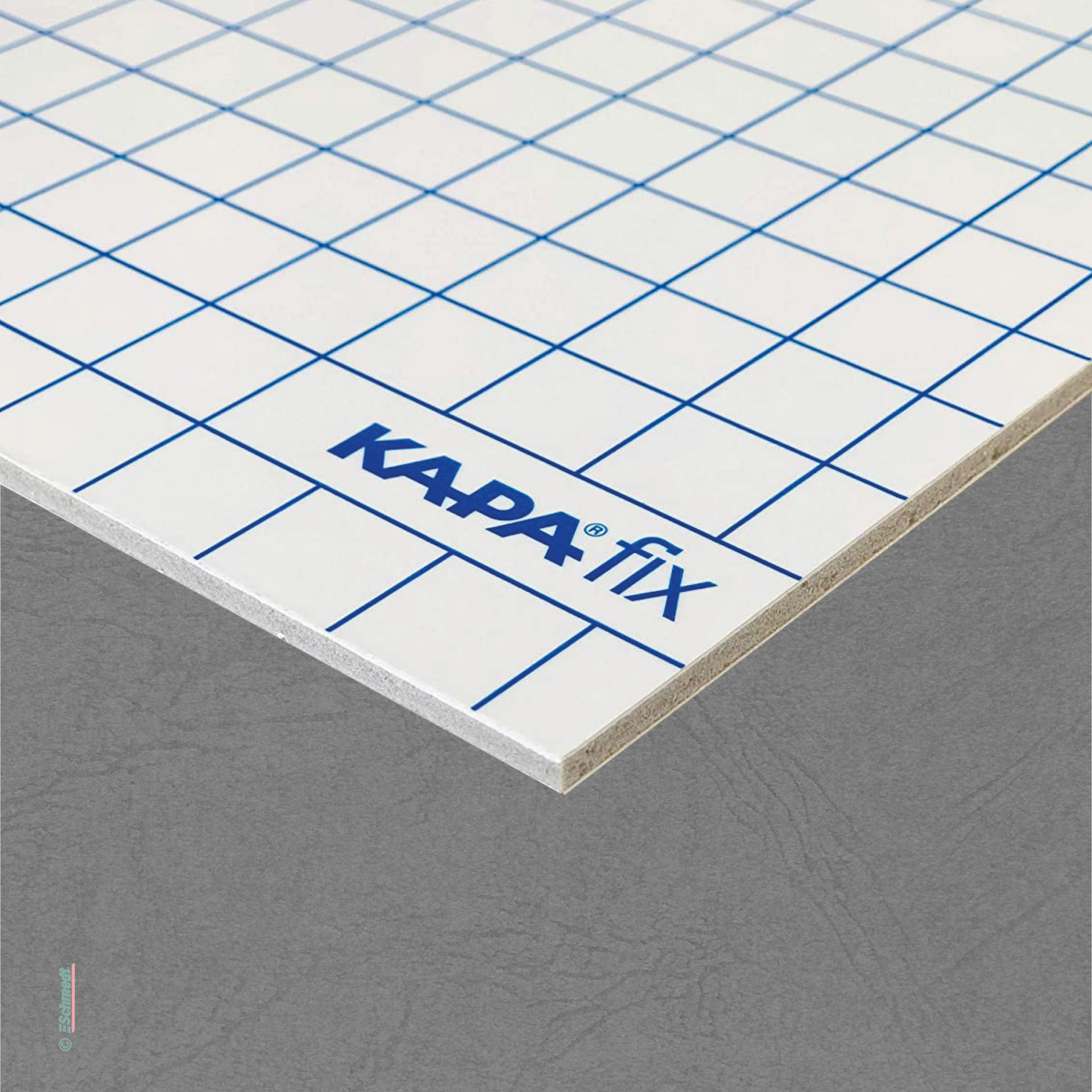 Cartón pluma Kapa-Fix - dos lados autoadhesivos - Aplicación: Placas de laminación rápida para impresiones digitales, fotos, grabados, plano...